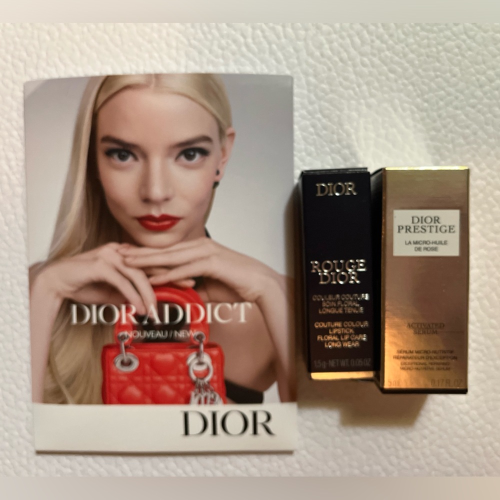 DIOR Prestige & Rouge Dior Luxury Skincare samples